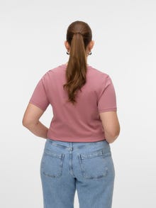 Vero Moda VMPAULINA Marškinėliai -Nostalgia Rose - 10316991