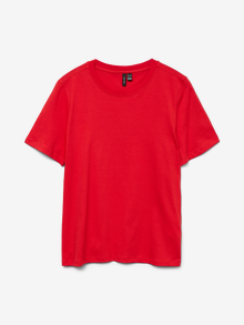 Vero Moda VMPAULINA T-Shirt -Ribbon Red - 10316991