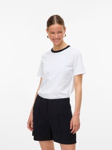 Vero Moda VMPAULINA T-shirt -Bright White - 10316991