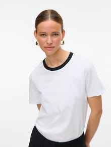 Vero Moda VMPAULINA T-shirt -Bright White - 10316991