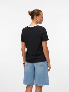 Vero Moda VMPAULINA T-Shirt -Black - 10316991
