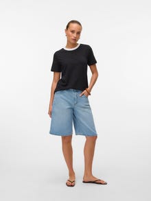 Vero Moda VMPAULINA T-Shirt -Black - 10316991