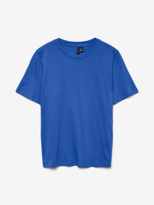 Vero Moda VMPAULINA T-Shirt -Dazzling Blue - 10316991