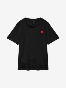 Vero Moda VMPAULINA T-Shirt -Black - 10316991