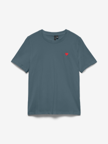 Vero Moda VMPAULINA T-Shirt -Stormy Weather - 10316991