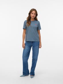 Vero Moda VMPAULINA T-Shirt -Stormy Weather - 10316991