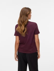Vero Moda VMPAULINA T-shirt -Winetasting - 10316991