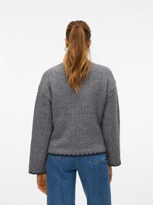 Vero Moda VMESTHER Pullover -Medium Grey Melange - 10317006