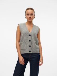 Vero Moda VMCLIO Neuletakit -Medium Grey Melange - 10317011