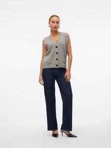 Vero Moda VMCLIO Neuletakit -Medium Grey Melange - 10317011