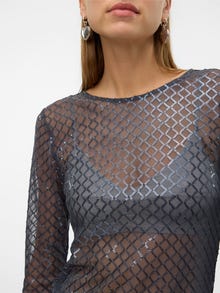 Vero Moda VMSAFINA Tops -Asphalt - 10317016