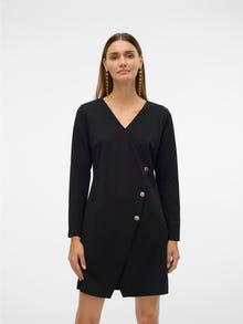 Vero Moda VMENGE Short dress -Black - 10317020