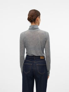 Vero Moda VMISADORA Pullover -Medium Grey Melange - 10317026