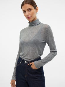 Vero Moda VMISADORA Neulepuserot -Medium Grey Melange - 10317026