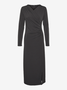 Vero Moda VMRASMINE Long dress -Asphalt - 10317033