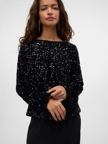 Vero Moda VMBELLA Top -Black - 10317045