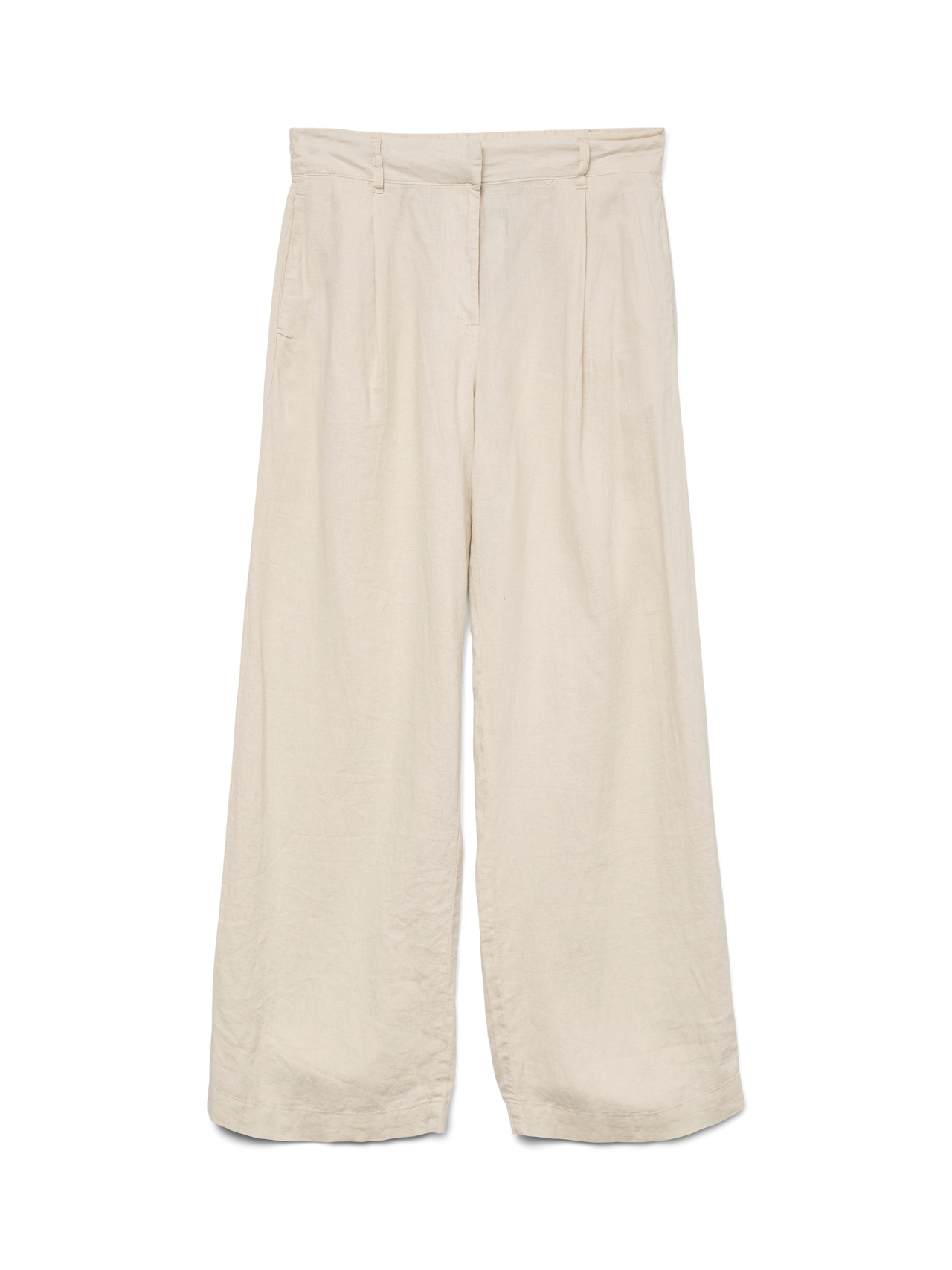 Vero Moda VMLINN Trousers -Oatmeal - 10317050