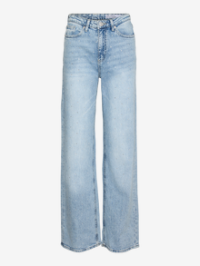 Vero Moda VMTESSA Taille haute Wide Fit Jeans -Light Blue Denim - 10317101