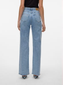 Vero Moda VMTESSA Taille haute Wide Fit Jeans -Light Blue Denim - 10317101