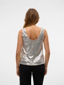 Vero Moda VMKAJE Top -Silver - 10317116