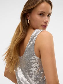 Vero Moda VMKAJE Top -Silver - 10317116