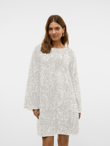 Vero Moda VMETTA Kurzes Kleid -Snow White - 10317153