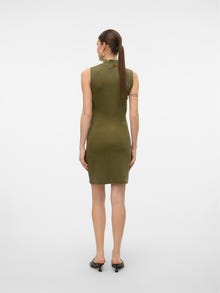 Vero Moda VMJANE Kort klänning -Dark Olive - 10317157