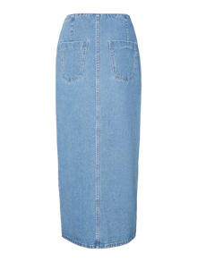 Vero Moda VMABBIGAIL Jupe longue -Medium Blue Denim - 10317286
