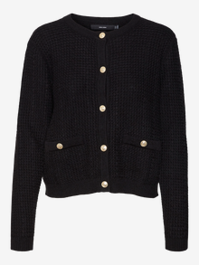 Vero Moda VMSHANNE Knit Cardigan -Black - 10317291