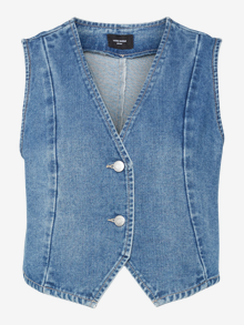 Vero Moda VMABBY Anzugweste -Medium Blue Denim - 10317292