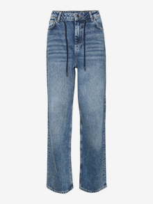 Vero Moda VMBROOK Mid Rise Gerade geschnitten Jeans -Medium Blue Denim - 10317305