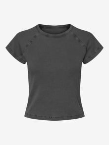 Vero Moda VMJANE Top -Dark Grey Melange - 10317426