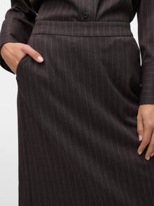 Vero Moda VMDANIA Long Skirt -Dark Grey Melange - 10317492