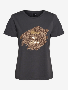 Vero Moda VMDAISY Marškinėliai -Asphalt - 10317513