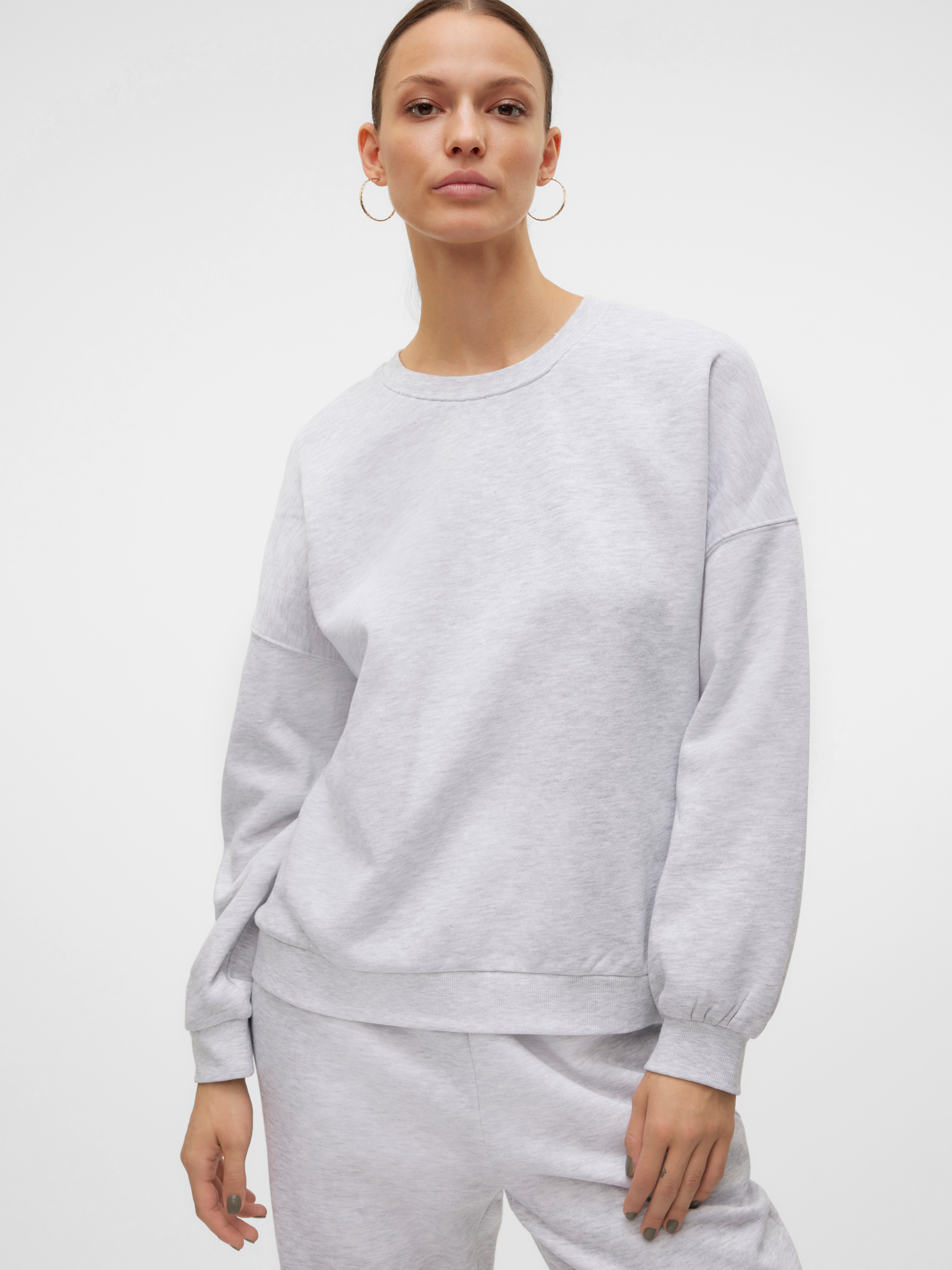 Vero Moda Women's Laila Long-Sleeve Crew Sweatshirt | Sports World