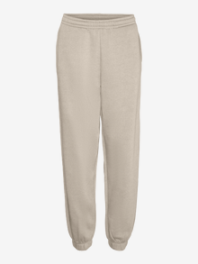 Vero Moda VMSONJA Taille moyenne Pantalons -Oatmeal - 10317540