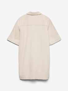 Vero Moda VMFENJA Kort kjole -Ecru - 10317552