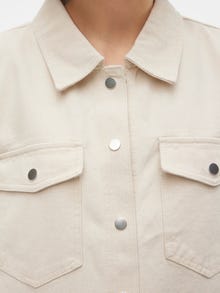 Vero Moda VMFENJA Kort kjole -Ecru - 10317552