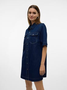 Vero Moda VMFENJA Vestito corto -Dark Blue Denim - 10317552