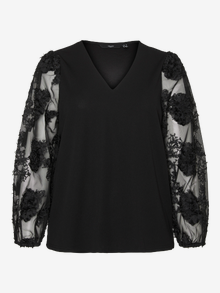 Vero Moda VMCEMMALY Top -Black - 10317654