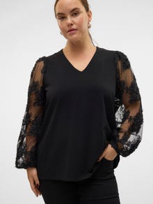 Vero Moda VMCEMMALY Tops -Black - 10317654