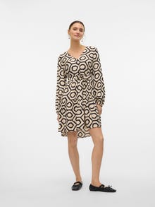 Vero Moda VMISA Kort kjole -Birch - 10317665