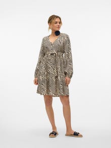 Vero Moda VMISA Kort kjole -Birch - 10317665