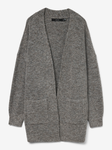 Vero Moda VMDESMA Cardigans en maille -Medium Grey Melange - 10317738