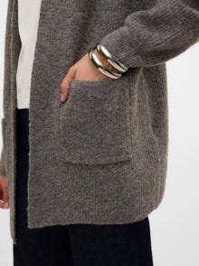 Vero Moda VMDESMA Cardigans en maille -Medium Grey Melange - 10317738