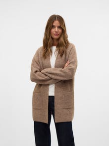 Vero Moda VMDESMA Cardigans en maille -Silver Mink - 10317738