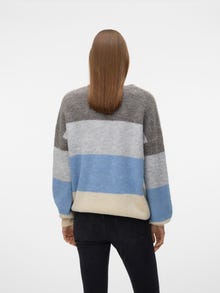 Vero Moda VMDESMA Pullover -Medium Grey Melange - 10317741
