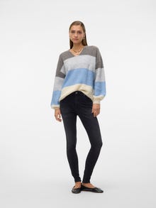 Vero Moda VMDESMA Pullover -Medium Grey Melange - 10317741