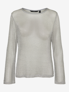 Vero Moda VMPALERMO Top -Silver - 10317759