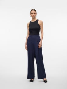 Vero Moda VMGISELLE Hohe Taille Hose -Night Sky - 10317813